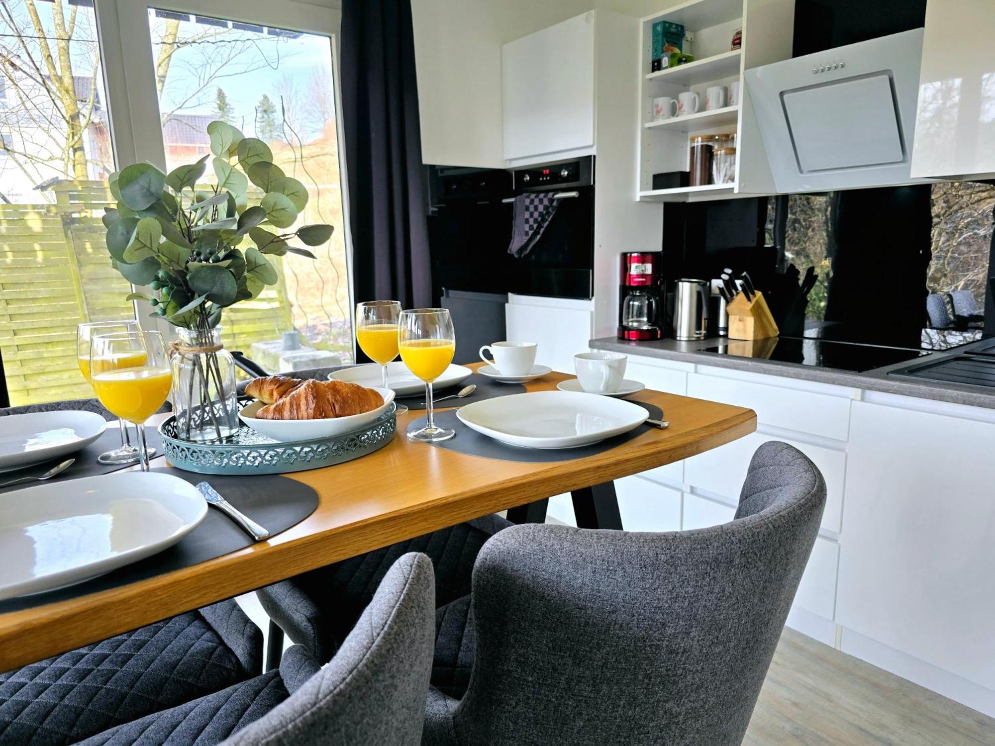 Ferienwohnung Fuchsbau Mit Kamin & Terrasse & Hunde วินเทอร์แบร์ก ภายนอก รูปภาพ