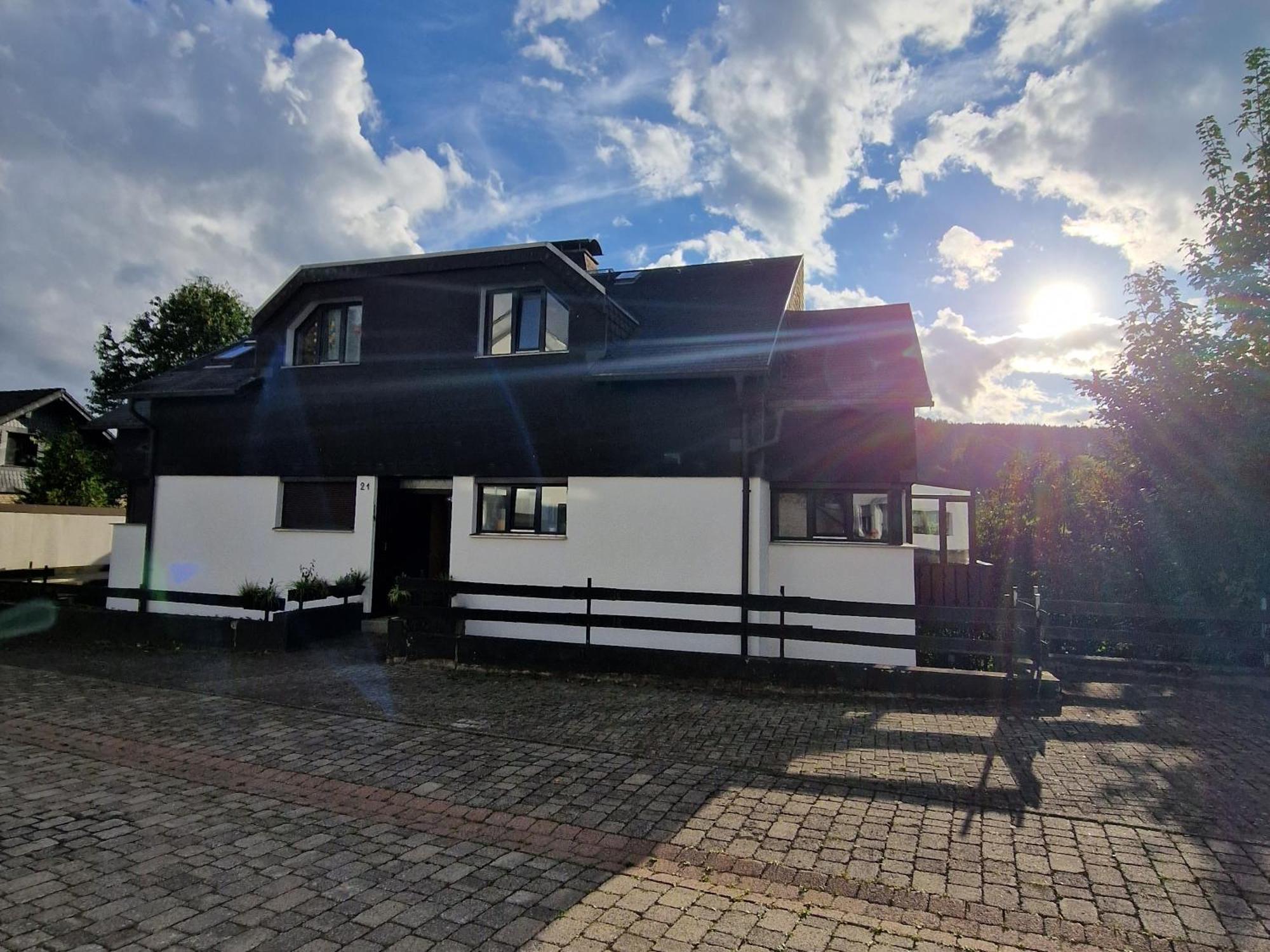 Ferienwohnung Fuchsbau Mit Kamin & Terrasse & Hunde วินเทอร์แบร์ก ภายนอก รูปภาพ