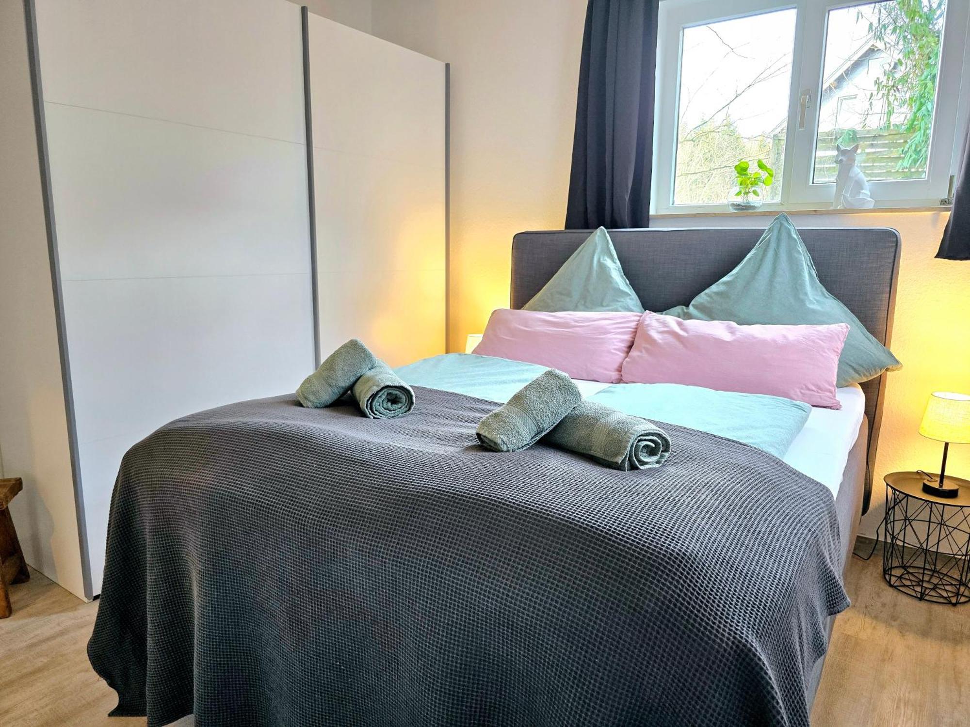 Ferienwohnung Fuchsbau Mit Kamin & Terrasse & Hunde วินเทอร์แบร์ก ภายนอก รูปภาพ